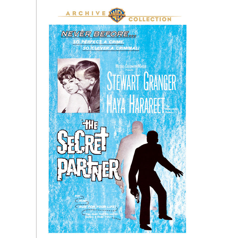 The Secret Partner - DVD - 1961 Stewart Granger, Bernard Lee, Haya Harareet