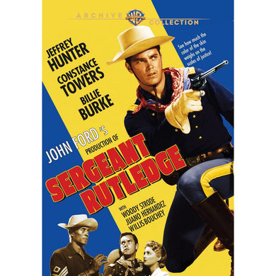 Sergeant Rutledge - DVD - 1960 - Jeffrey Hunter, Constance Towers, Billie Burke