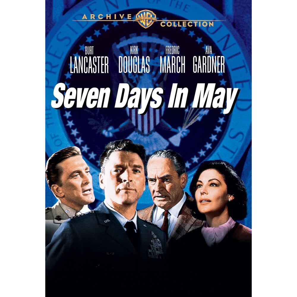 Seven Days in May - DVD - 1964 - Burt Lancaster, Kirk Douglas, Fredric March