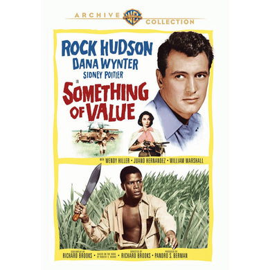 Something of Value - DVD - 1957 - Rock Hudson, Dana Wynter, Sidney Poitier