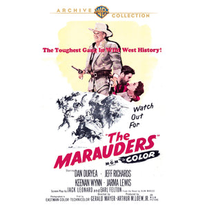 The Marauders - DVD - 1955 Dan Duryea, Jeff Richards, Keenan Wynn, Jarma Lewis