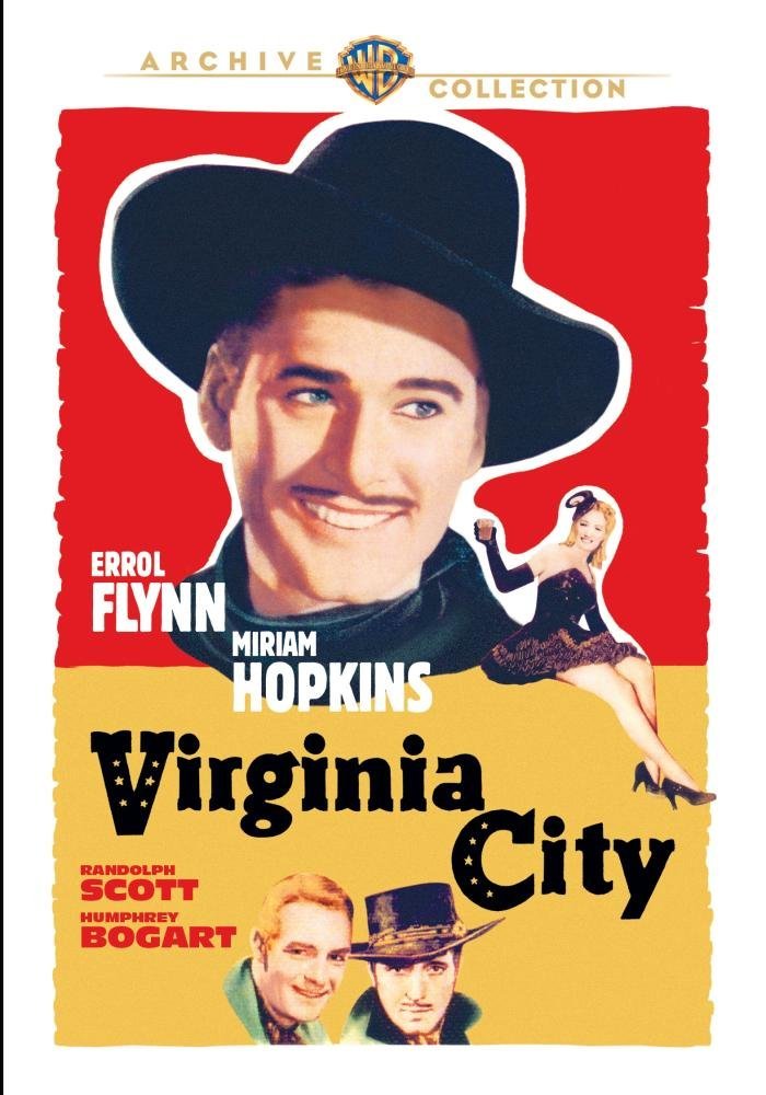 Virginia City - DVD - 1940 - Errol Flynn, Miriam Hopkins, Humphrey Bogart