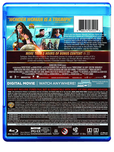 Wonder Woman - 3D Blu-ray + Blu-ray + Digital Combo Pack 2017 - Gal Gadot