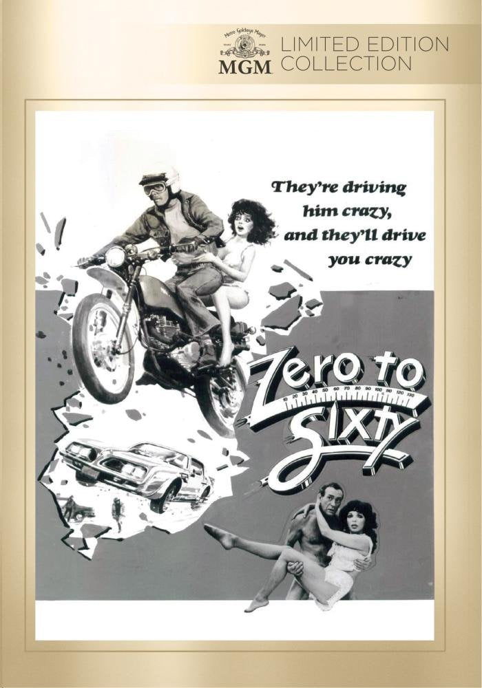 Zero To Sixty - DVD - 1978 Darren McGavin, Denise Nickerson, Joan Collins